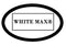 White Max Elliptical Boiler Manhole Gasket (2-Pack), OGWME2