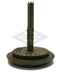 (PHH23E) International Boiler Handhole Plate Only. 2-1/2X3-1/2 Elliptical, Flat, Cast Iron, Solid Bolt "577" - Oswald Supply