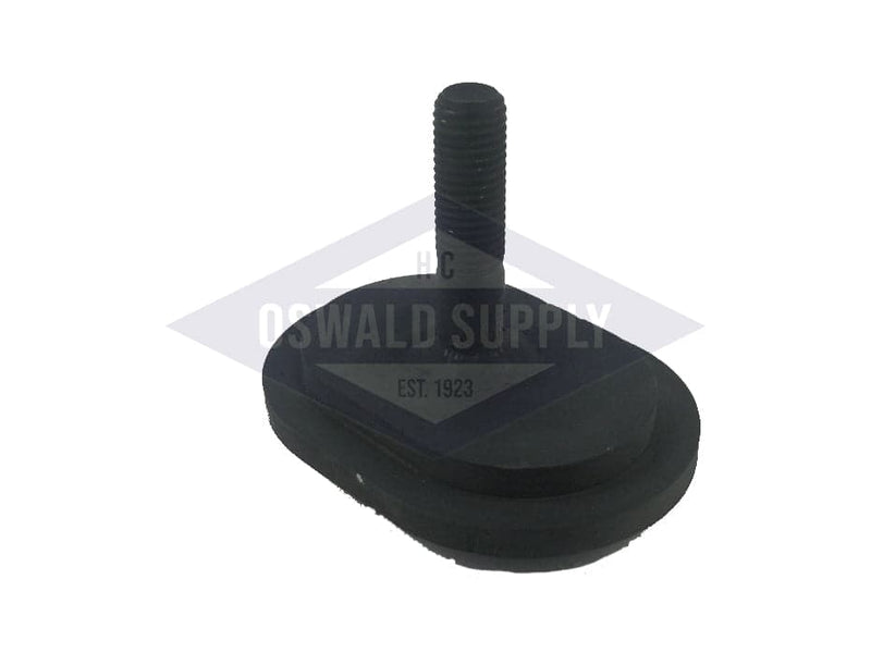 Continental Boiler Handhole Plate. 3 X 4-1/2, OB, Curved 48R (PHHBE5948) - Oswald Supply