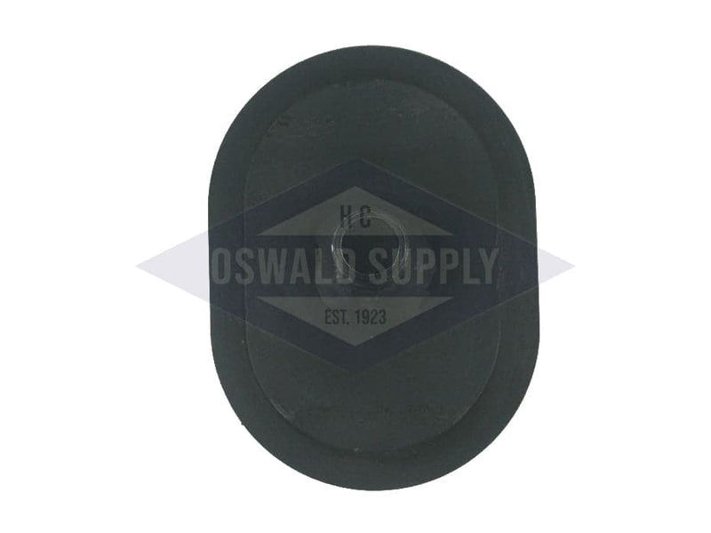 Continental Boiler Handhole Plate. 3 X 4-1/2, OB, Curved 30R (PHHBE5930) - Oswald Supply