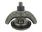 York Shipley Handhole Assembly, Less Ring. 3-1/2 x 4-1/2, Forged Steel, Elliptical, Flat