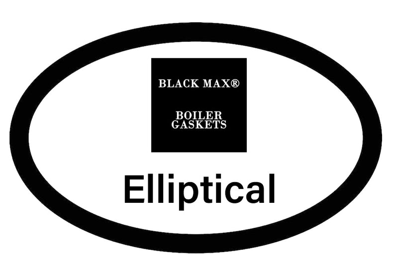 Black Max Elliptical Boiler Handhole Gaskets (6-Pack),