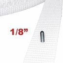 1/8" X 2" X 100 FT Roll – Flat Bolt Hole Tape Boiler Gasket