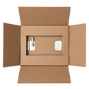 Midland Style Stainless Steel Trash Chute Door - Bottom Hinged - L Handle - Rubbish - Standard Trim