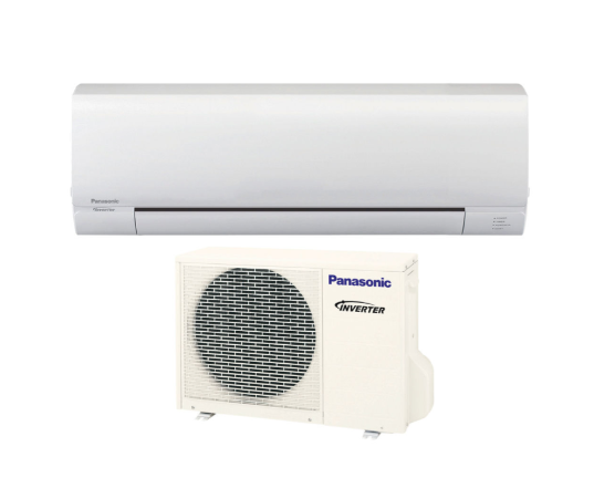 Panasonic Exterios E Series with Econavi Sensor - Single Zone 12,000 BTU, 22.50 SEER Heat & Cool Pump System - E12RKUA