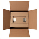 "W" Wilkinson Style Stainless Steel Trash Chute Door - Bottom Hinged - Thumb Latch - Rubbish - Standard Trim