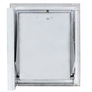 "W" Wilkinson Style Stainless Steel Trash Chute Door - Bottom Hinged - Thumb Latch - Rubbish - Standard Trim