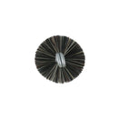 1-1/2" Round, Fiber, Boiler Tube Brush Head - MB1HF - Oswald Supply
