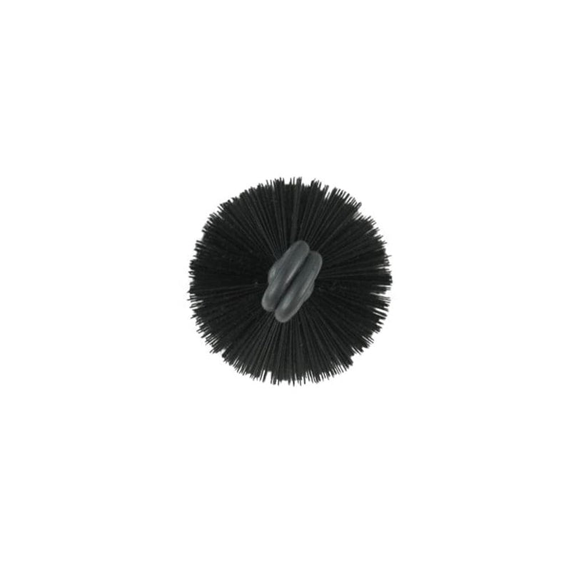1-3/4" Round Wire Brush Head for 2" OD Boiler Tube - Oswald Supply
