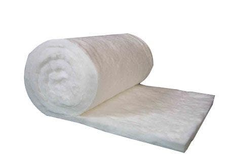 2" Thick, 24" Width , 12.5' Length, 25 Sq. Ft Ceramic Fiber Blanket - Oswald Supply