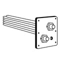 28 Series - H.B. Smith Boiler - T Coil - 7-1/2" x 8-1/2" - 6 BH _ (28-X) - Oswald Supply