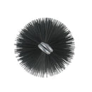 3-3/4" Round Wire Brush Head for 4" OD Boiler Tube - Oswald Supply