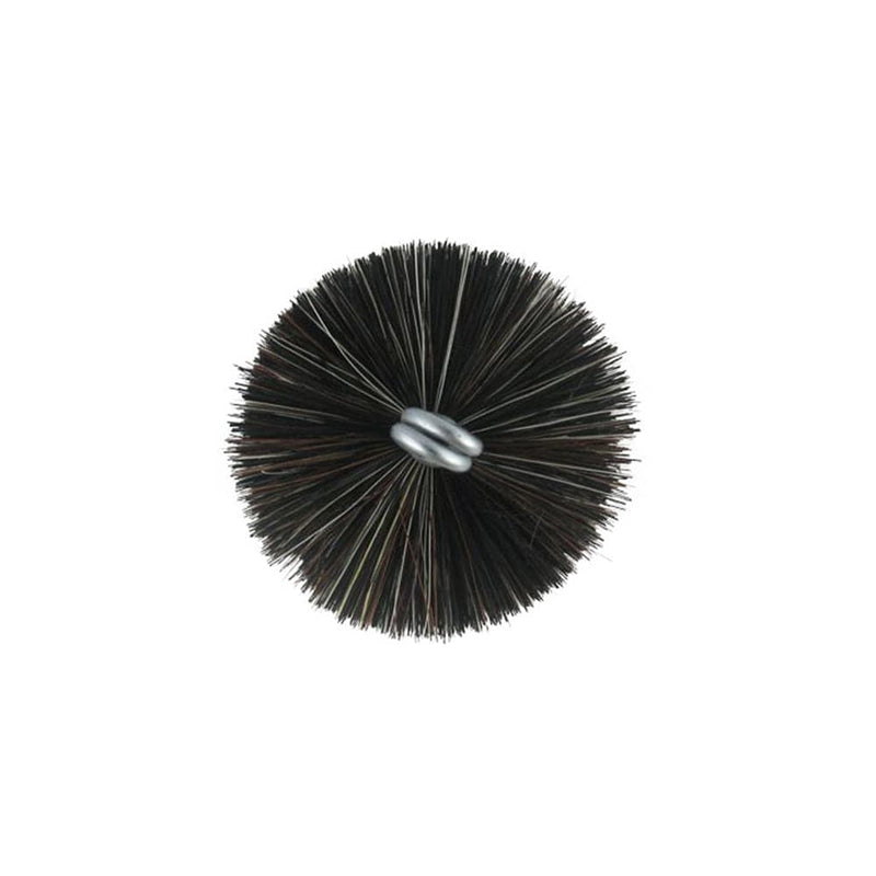 4" Round, Fiber, Boiler Tube Brush Head - Oswald Supply