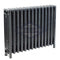 Cast Iron Radiator, Size: 4-7/16" Width x 19" Height x 24 1/2" Length - 14 Sections, 4 Tubes, Water/Steam ,  Oswald Supply