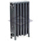 Cast Iron Radiator, Size: 4-7/16" Width x 19" Height x 10 1/2" Length - 6 Sections, 4 Tubes, Water/Steam 