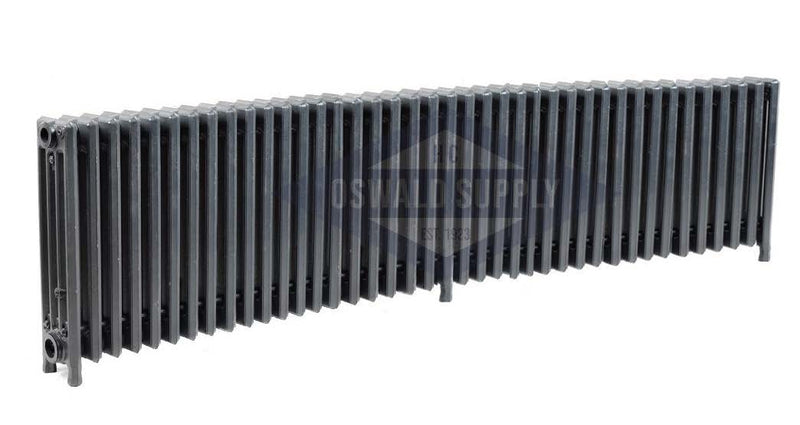 Cast Iron Radiator, Size: 4-7/16" x 19" - 40 sections Water/Steam Output, Custom Build (Non-Returnable) - Oswald Supply