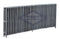 Cast Iron Radiator, Size: 4-7/16" Width x 25" Height x 56" Length - 32 Sections, 4 Tubes, Water/Steam, Custom Build (Non-Returnable) - Oswald Supply