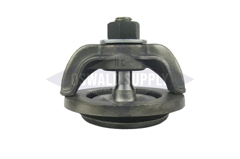 (PHH100CPP) 3 X 4, Forged Steel, Integral Bolt, Elliptical, Flat. Handhole Assembly, with Patch Plate. - Oswald Supply