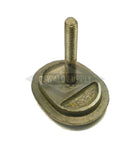 (PHH13) Farrar and Trefts Boiler Handhole Plate Only. 3 X 4, Obround, Cast Iron, Flat, Solid Bolt "FT OSCO" - Oswald Supply