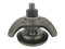 (PHH242C) 3-1/2 X 4-1/2, Forged Steel, Elliptical, Curved 42R. Handhole Assembly, Less Ring. - Oswald Supply