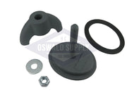 Ames and Cyclotherm Boiler Handhole Assembly, Less Ring. (#12777) 3-3/8 x 4-3/8, Elliptical, Curved 27-30R, Cast Iron.