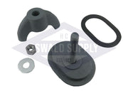 Boiler Handhole Assembly, Less Ring. 3 X 4-1/2, Obround, Flat, Cast Iron