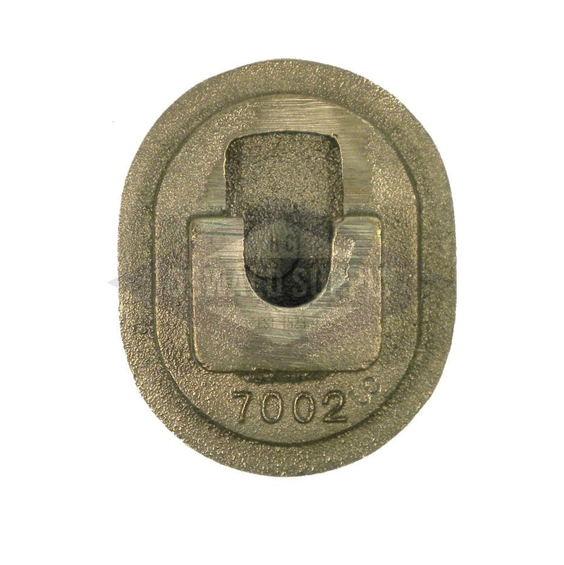 (PHH7002) 3 X 4, Obround, Cast Iron, Loose Bolt, Flat, "7002/PHH39" Handhole Plate Only. - Oswald Supply