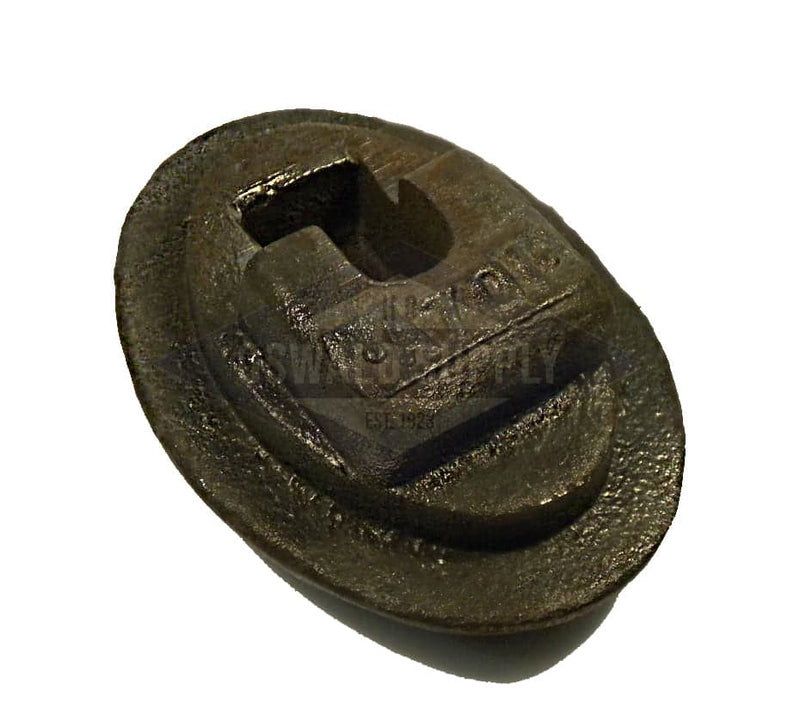 (PHHA701) 2-3/8" x 3-1/2" Elliptical, Cast Iron, Loose bolt, "A701". Handhole Plate Only - Oswald Supply