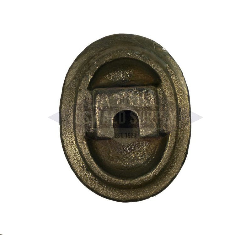 (PHHA709) 3-3/4" x 5", Elliptical, Cast Iron, Loose bolt, "A709". Handhole Plate Only - Oswald Supply