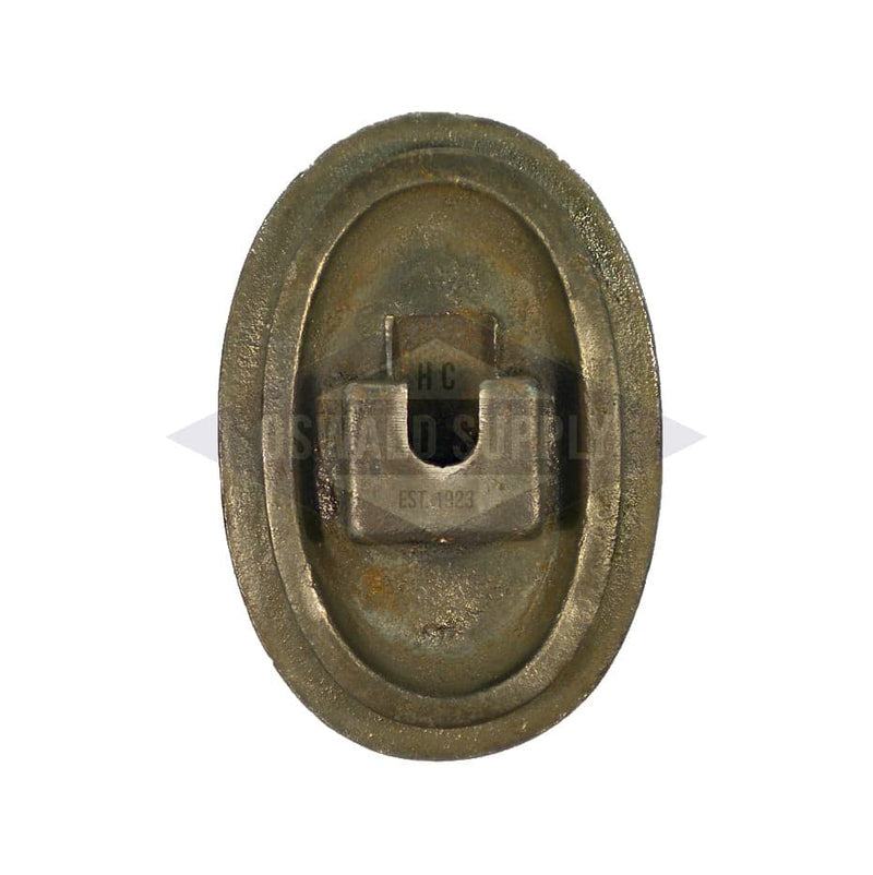 (PHHA713) 4" x 6-1/2", Elliptical, Cast Iron, Loose bolt, "A713". Handhole Plate Only - Oswald Supply