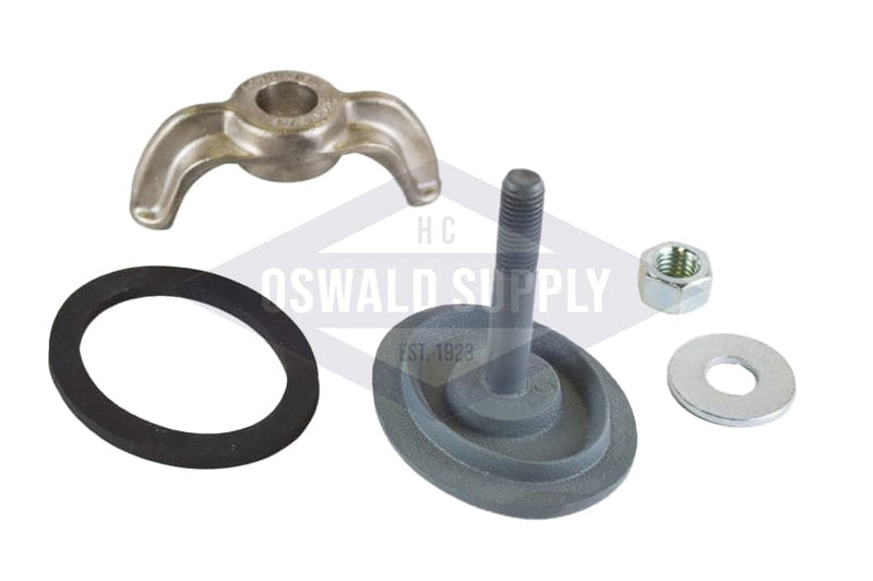Eclipse Handhole Assembly, Less Ring. 2-7/8 X 3-3/4, E, Curved "36-S40-44-46" (PHHE36C) - Oswald Supply