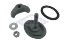 O&S Powermaster Boiler Handhole Assembly, Less Ring. 2-3/4 X 3-5/8, Elliptical, Cast Iron, Curved, Solid Bolt, "321004002"