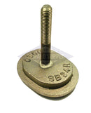 OUT OF STOCK, See Replacement Part PHH7002, (PHHSB34R) 3 X 4, Obround, Cast Iron, Solid Bolt, Flat, "SB34R". Handhole Plate Only Only. - Oswald Supply