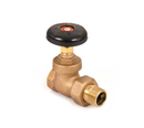1" Steam Radiator Straight Valve (FIP x Male Union)
