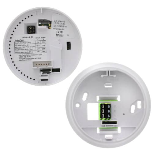 Honeywell #T87K1007, T87K Round Non-Programmable, Heat Only