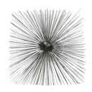 Chimney Brush with Loop, Square, 8" Diameter, Steel - Oswald Supply