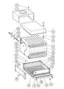 LGB Steel Burner Tube w/ Pilot Bracket 512-200-055 Weil-McLain - Oswald Supply