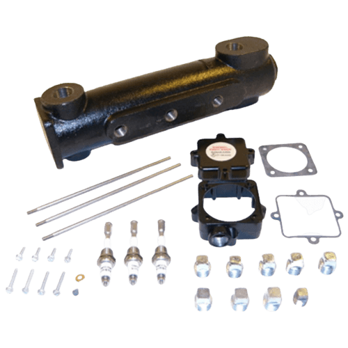 McDonnell Miller 750B-C-3 - CAST IRON CHAMBER w/3 PROBES - Oswald Supply