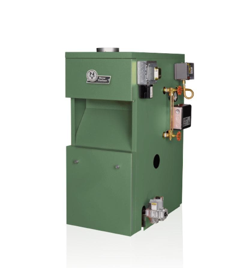 New Yorker CGS50, 138K Input Cast Iron Gas-Fired Steam Boiler - In Stock & Ready to Ship - Oswald Supply