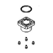 Peerless Boiler Repair Part #54785 - Flg Srtr Dungs Gb 1/2 Npt, W/ O-Ring/Scr Pn 27458.36059 - Oswald Supply