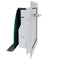 Universal Stainless Steel ADA Compliant L Handle with Standard Closure Trash Chute Door